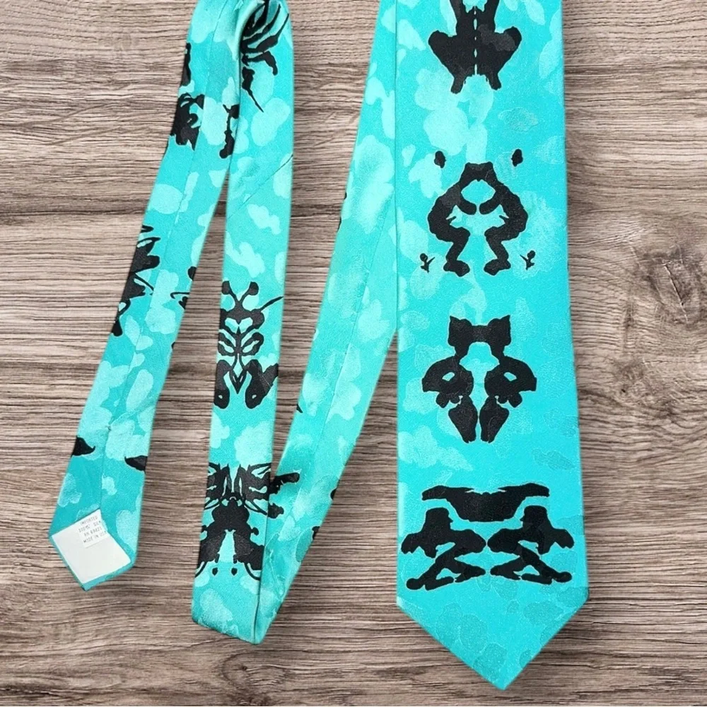 Vintage 90’s Rare Ralph Marlin Novelty Tie (2) Emotions Fantasies Silk Neckties